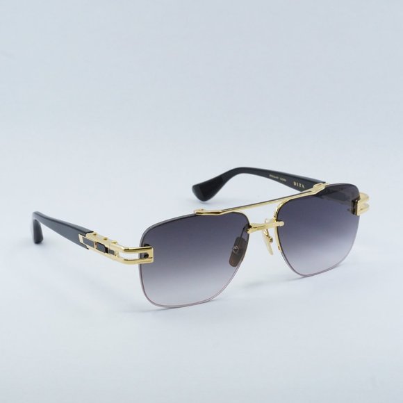 Dita GRAND-EVO ONE DTS-138-A-01 Sunglasses Gold Aviator Frame, Grey Lenses - Picture 8 of 12